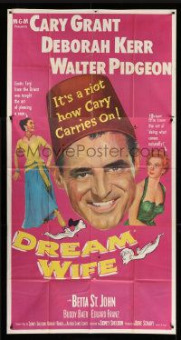 1b553 DREAM WIFE 3sh '53 does gay bachelor Cary Grant choose sexy Deborah Kerr or Betta St. John!