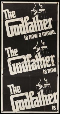 1b602 GODFATHER int'l 3sh '72 Francis Ford Coppola crime classic, great art by S. Neil Fujita!