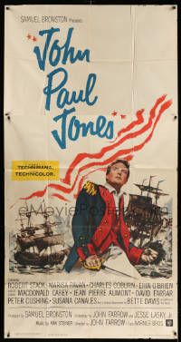 1b677 JOHN PAUL JONES 3sh '59 the adventures that will live forever in America's Naval history!