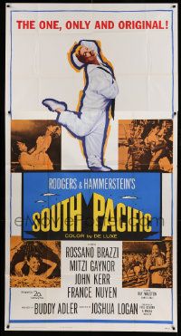 1b890 SOUTH PACIFIC 3sh R64 Rossano Brazzi, Mitzi Gaynor, Rodgers & Hammerstein musical!