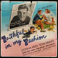 1b078 FAITHFUL IN MY FASHION 6sh '46 Donna Reed, Tom Drake says thanks for all the fun letters!