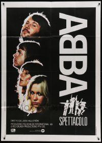 1b148 ABBA: THE MOVIE Italian 1p '78 Swedish pop rock, headshots of all 4 band members!