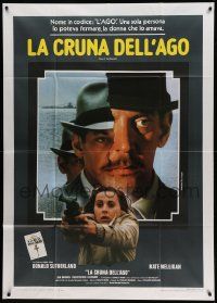 1b172 EYE OF THE NEEDLE Italian 1p '81 Donald Sutherland, Kate Nelligan, from Ken Follett novel!