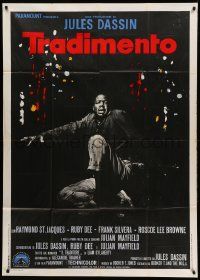 1b247 UP TIGHT! Italian 1p '69 Raymond St. Jacques, Informer re-make directed by Jules Dassin!