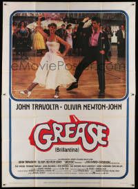 1b123 GREASE Italian 2p '78 John Travolta & Olivia Newton-John in a most classic musical!