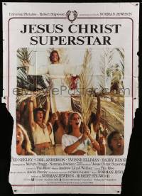 1b128 JESUS CHRIST SUPERSTAR Italian 2p '73 Ted Neeley, Andrew Lloyd Webber religious musical