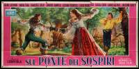 1b118 SUL PONTE DEI SOSPSIRI Italian 3p '53 On the Bridge of Sighs, Savina art of women fencing!