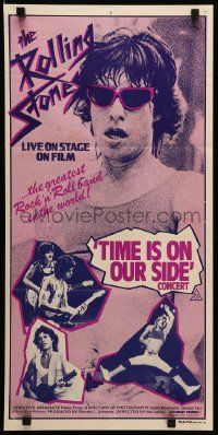 1c870 LET'S SPEND THE NIGHT TOGETHER Aust daybill '83 Mick Jagger & The Rolling Stones!