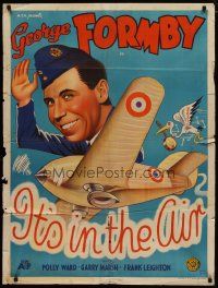 1c718 IT'S IN THE AIR Aust 1sh '40 George Formby, Polly Ward, wacky art of aircraft & bird!