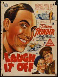 1c720 LAUGH IT OFF Aust 1sh '40 Tommy Trinder, Jean Colin, English musical!