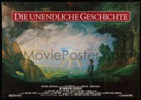 1c484 NEVERENDING STORY German 33x47 '84 Wolfgang Petersen, different fantasy art by Ulde Rico!