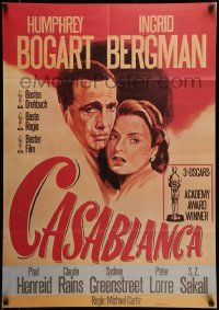 1c538 CASABLANCA German R88 Humphrey Bogart, Ingrid Bergman, Michael Curtiz classic!