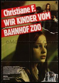 1c543 CHRISTIANE F. German '81 classic German drug movie about 13 year-old drug addict/hooker!