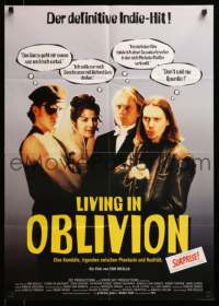 1c617 LIVING IN OBLIVION German '95 Steve Buscemi, Keener, Mulroney, film crew from Hell!