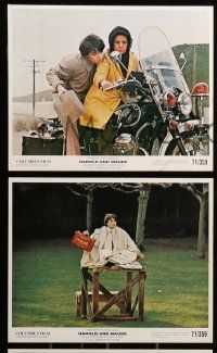 1c033 HAROLD & MAUDE 8 color Swiss 8x10 stills '71 Ruth Gordon & Bud Cort, Ashby classic!