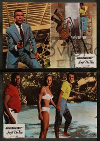 1c257 DR. NO 3 German LCs R80s different images of Sean Connery as Bond & sexy Ursula Andress!