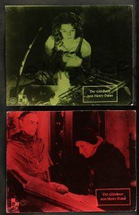 1c242 HUNCHBACK OF NOTRE DAME 5 German LCs R50s Victor Hugo, Charles Laughton & Maureen O'Hara!