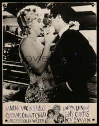 1c128 SOME LIKE IT HOT 2 Swiss LCs '59 sexy Marilyn Monroe with Tony Curtis & Jack Lemmon in drag!