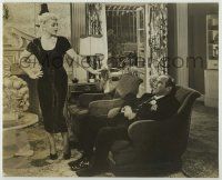 1d064 BORN YESTERDAY 10.25x12.5 still '51 c/u of Judy Holliday looking at mad Broderick Crawford!