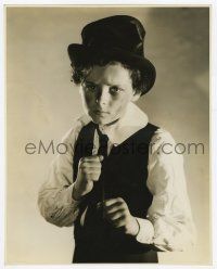1d131 FREDDIE BARTHOLOMEW deluxe 11x13.75 still '36 c/u with dukes up from Little Lord Fauntleroy!