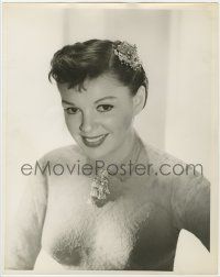 1d214 JUDY GARLAND deluxe 11x14 still '50s head & shoulders smiling portrait of the legendary star!