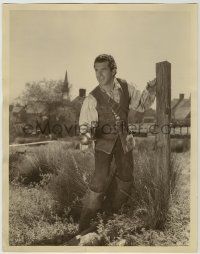 1d268 MAID OF SALEM 11x14 still '37 great close up of Fred MacMurray outdoors with sword!