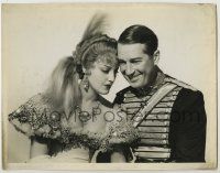 1d298 MERRY WIDOW deluxe 10.25x13 still '34 MacDonald & smiling Chevalier by Clarence Sinclair Bull!