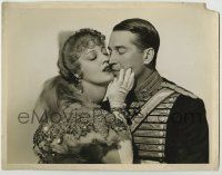 1d299 MERRY WIDOW deluxe 10.25x13 still '34 MacDonald kissing Chevalier by Clarence Sinclair Bull!