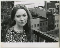1d356 SHIRLEY MACLAINE deluxe 11x14 still '71 portrait on balcony with long hair by Jack Mitchell!