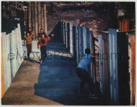 1d388 WEST SIDE STORY color roadshow 11x14 still '61 George Chakiris & Sharks in alley, classic!