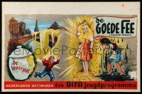 1f562 DE TOVERPOT/DE GOEDE FEE Belgian '50s different art of a good fairy and people in peril!