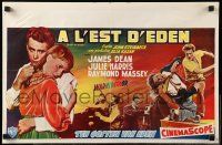 1f567 EAST OF EDEN Belgian '55 first James Dean, John Steinbeck, directed by Elia Kazan!