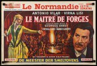 1f588 IL PADRONE DELLE FERRIERE Belgian '59 directed by Giulio Majano, Antonio Vilar, Virna Lisi!
