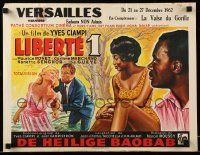 1f603 LIBERTE I Belgian '62 Yves Ciampi directed, Maurice Ronet, Corinne Marchand!