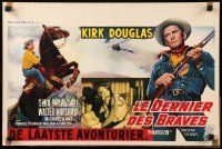 1f606 LONELY ARE THE BRAVE Belgian '62 Kirk Douglas classic, Gena Rowlands!