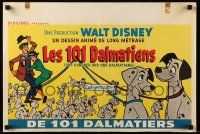 1f628 ONE HUNDRED & ONE DALMATIANS Belgian '61 most classic Walt Disney canine family cartoon!