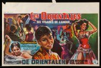 1f629 ORIENTALS Belgian '59 Romolo Marcellini's Le Orientali, cool artwork of sexy women!