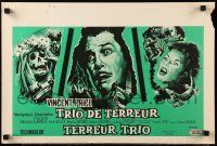 1f660 TWICE TOLD TALES Belgian '63 Vincent Price, Nathaniel Hawthorne, a trio of unholy horror!