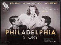 1f091 PHILADELPHIA STORY British quad R15 Katharine Hepburn, Cary Grant, James Stewart