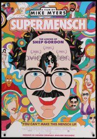 1f138 SUPERMENSCH: THE LEGEND OF SHEP GORDON Canadian 1sh '14 Mike Myers documentary!