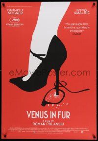 1f141 VENUS IN FUR Canadian 1sh '13 La Venus a la Fourrure, Roman Polanski, great art!
