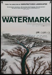 1f142 WATERMARK Canadian 1sh '13 Jennifer Baichwal & Edward Burtynsky, great river art!