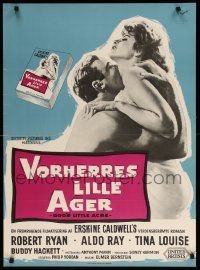 1f464 GOD'S LITTLE ACRE Danish '59 Aldo Ray & half-dressed sexy Tina Louise by K. Wenzel!