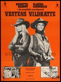 1f486 LEGEND OF FRENCHIE KING Danish '72 sexiest cowgirls Claudia Cardinale & Brigitte Bardot!