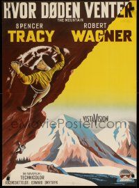 1f495 MOUNTAIN Danish '59 mountain climber Spencer Tracy, Robert Wagner, Claire Trevor!