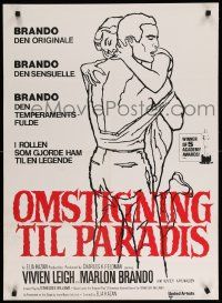 1f523 STREETCAR NAMED DESIRE Danish R70s Marlon Brando, Vivien Leigh, Elia Kazan classic!
