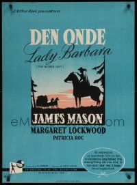 1f532 WICKED LADY Danish '45 Stilling artwork of James Mason & Margaret Lockwood!