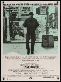 1f922 TAXI DRIVER French 23x32 '76 loner Robert De Niro, directed by Martin Scorsese!