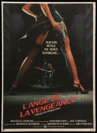 1f978 MS. .45 French 16x22 '82 Abel Ferrara cult classic, Zoe Tamerlis, Angel of Vengeance