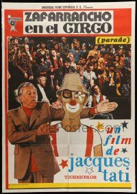 1f194 PARADE Spanish '76 Jacques Tati, completely different art and images!
